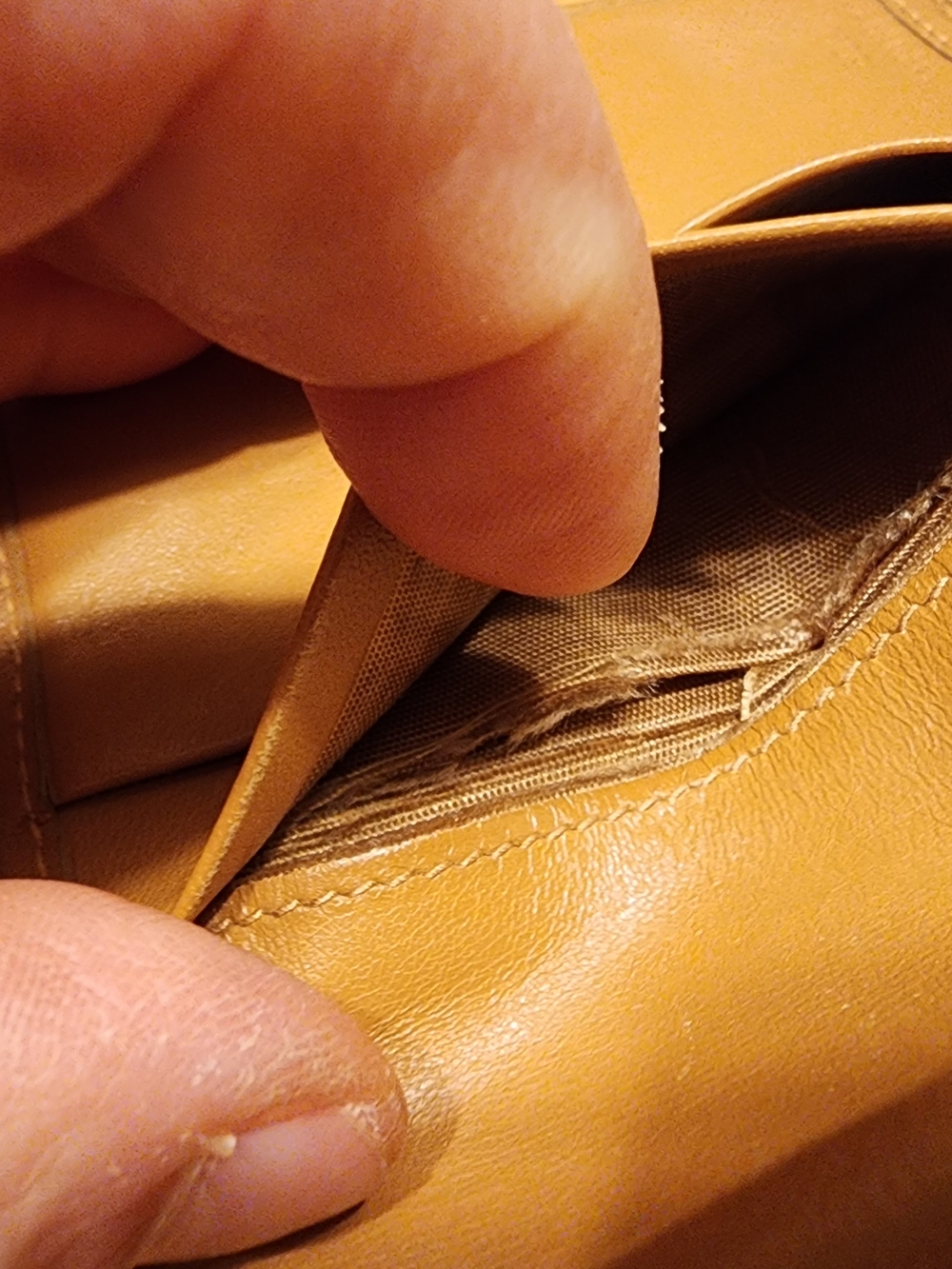vintage Celine Macadam Triomphe canvas and leather wallet - Picture 16 of 16